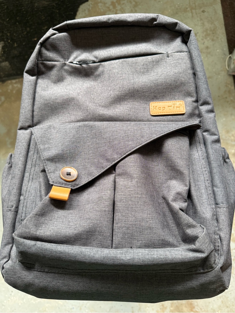 Hap Tim large diaper bag backpack with stroller straps